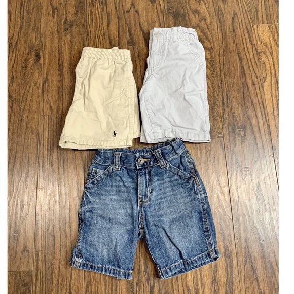 Boys Shorts LOT OF 9 Size 4 Polo Childrens Place Gymboree Levi's Cat & Jack - Picture 3 of 4